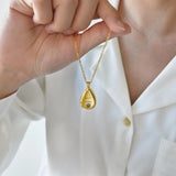 Teardrop Pet Urn Necklace