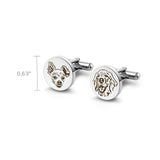 Personalized Pet Head Cufflinks