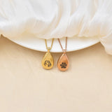 Teardrop Pet Urn Necklace