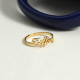 Personalized Name Couple Rings