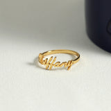 Engraved Name Ring