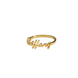 Engraved Name Ring