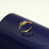 Engraved Name Ring