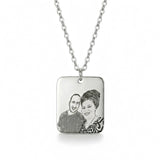 Oblong Picture Necklace