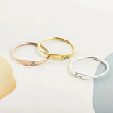 Simple Name Ring