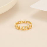 Name Chain Ring