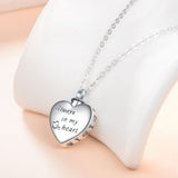 Pet Paw Print Urn Necklace