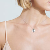 Pet Paw Print Urn Necklace