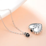 Pet Paw Print Urn Necklace