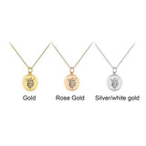 Pet Head Diamond Necklace