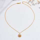 Sun Photo Projection Necklace