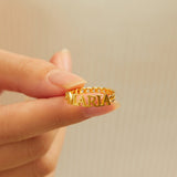 Name Chain Ring