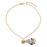 Sun Photo Projection Necklace