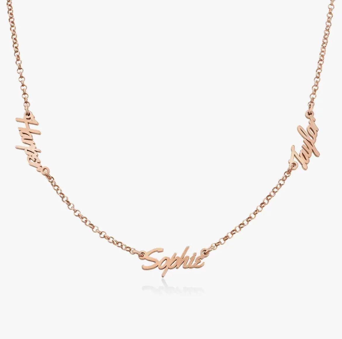 Multiple Names Necklace