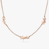 Multiple Names Necklace