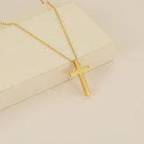 Custom Bible Verse and Name Engraving Cross Necklace