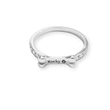 Dog Bone Name Ring