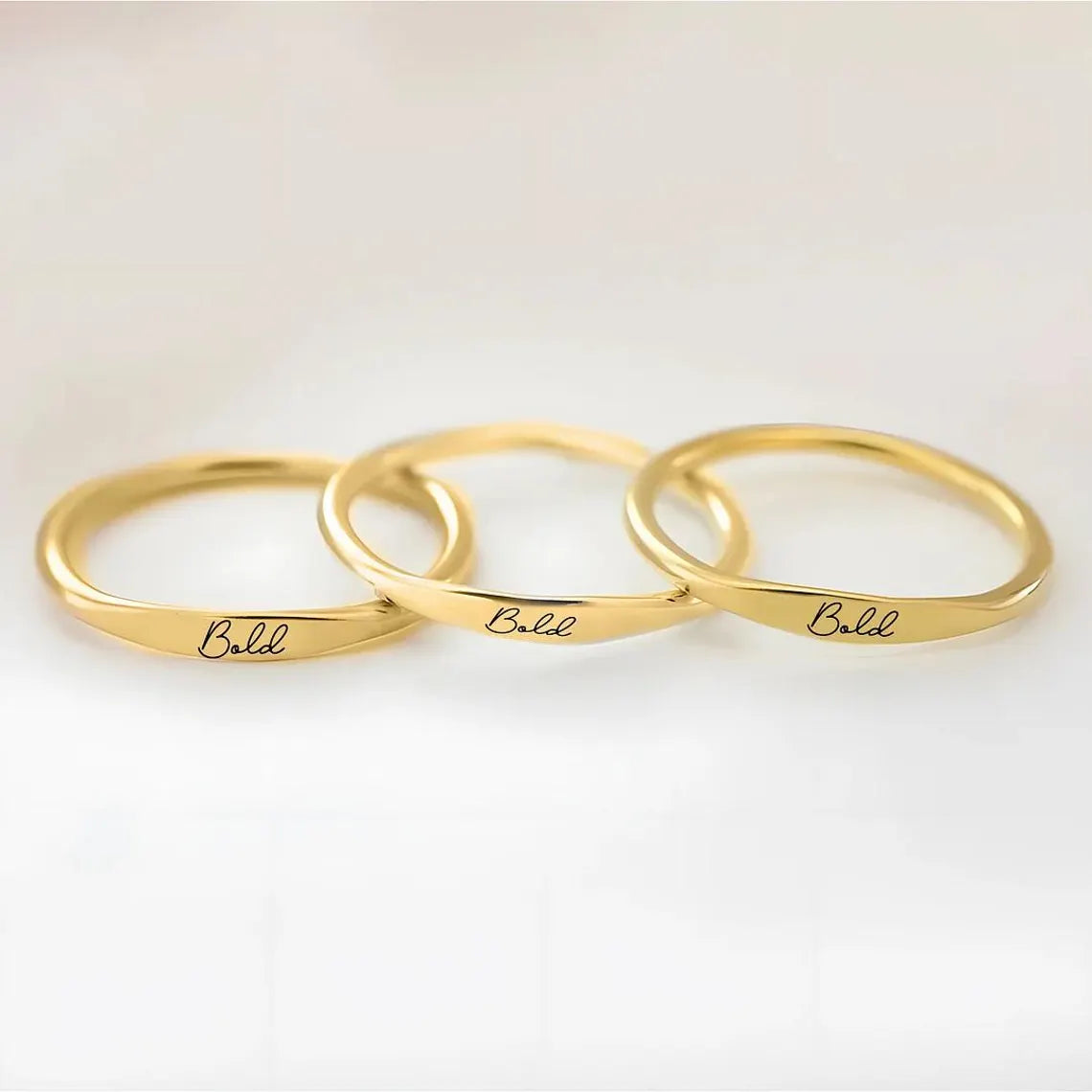 Personalized Name Ring Mother's Day Custom Gift