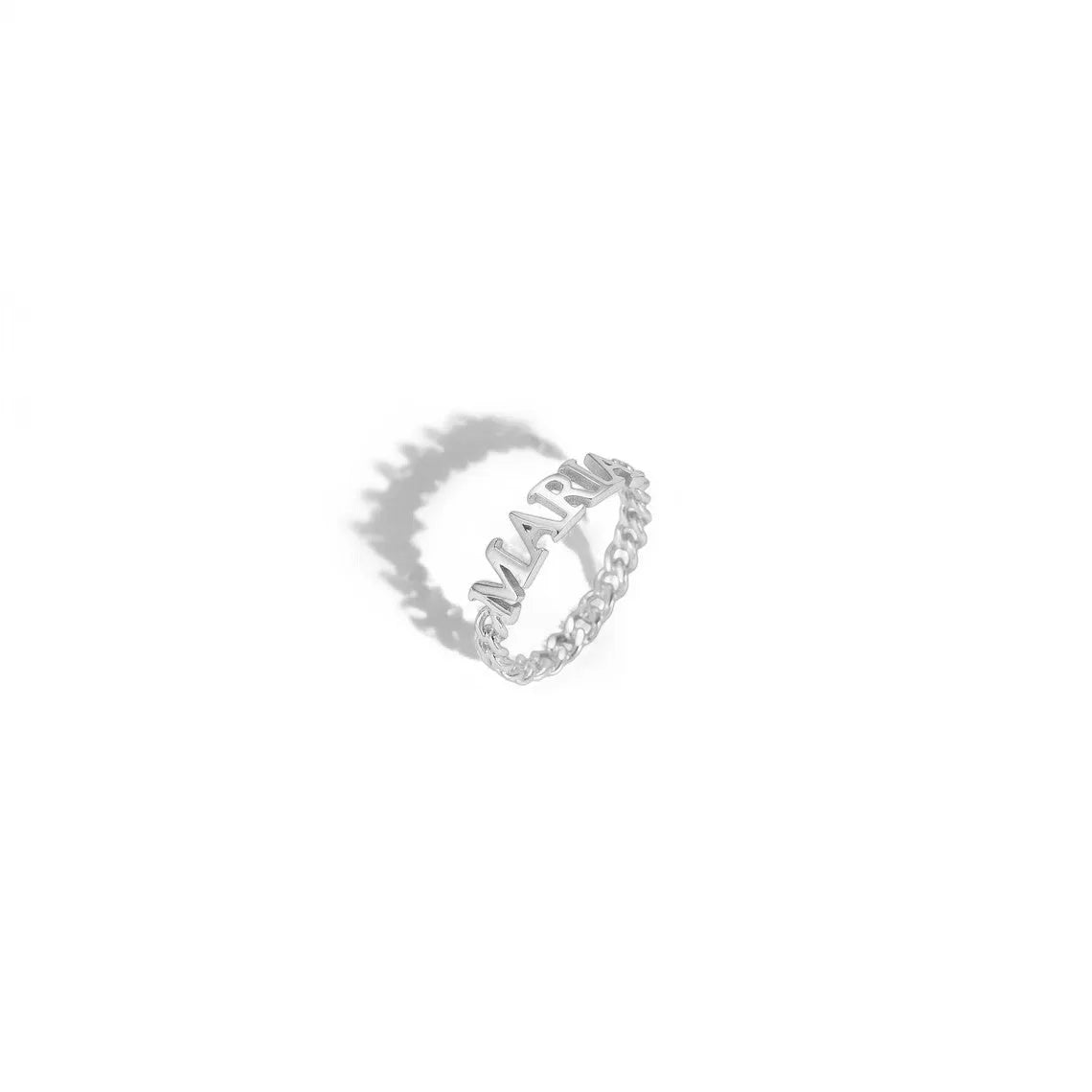 Name Chain Ring