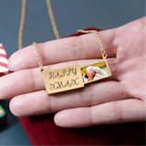 Customized Text  Photo  Love Neckalce