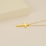 Custom Bible Verse and Name Engraving Cross Necklace