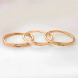 Simple Name Ring