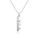 Name Vertical Bar Necklace