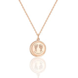 Foot & Hand Print Necklace