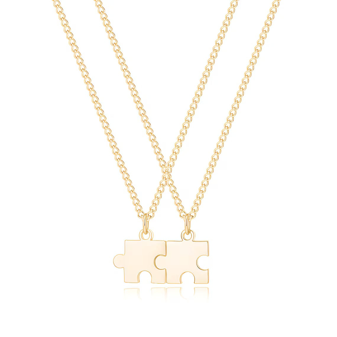 Puzzle Necklace Set