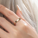 Engraved Bar Ring