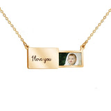 Customized Text  Photo  Love Neckalce