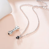 925 Sterling Silver Pet Dog Bone Urn Necklace