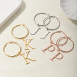 Personalized Letter Oversized Earrings