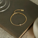 18k Gold Plated Masonry Bracelet