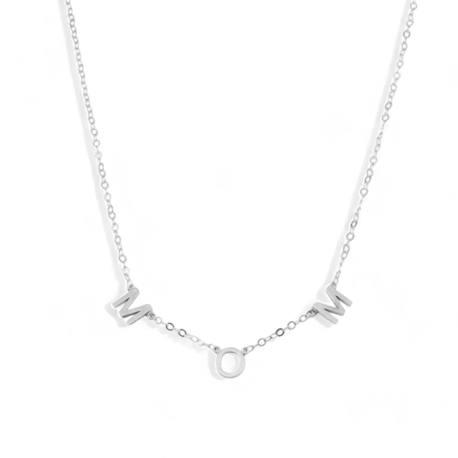 Alphanumeric Collarbone Necklace