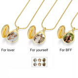Time Box Photo Necklace