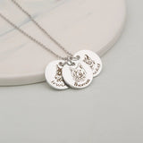 Pet Head & Name Necklace