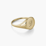 Signet Name Ring