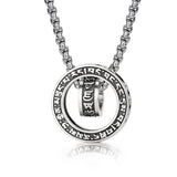 Six Words Sterling Silver Necklace for Boys