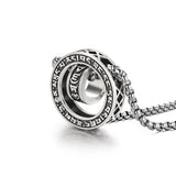 Six Words Sterling Silver Necklace for Boys