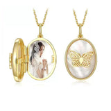 Butterfly Photo Box Necklace