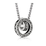 Six Words Sterling Silver Necklace for Boys