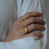 3D Letter Ring