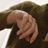 Signet Name Ring