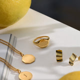 Signet Name Ring