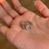 TikTok Viral Vintage Marquise Soft Chain Ring