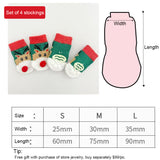 Free Membership Gift-Pet Dog and Cat Socks Non-Slip Christmas Socks