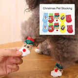 Free Membership Gift-Pet Dog and Cat Socks Non-Slip Christmas Socks