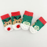 Free Membership Gift-Pet Dog and Cat Socks Non-Slip Christmas Socks