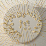 Double Alphabet Letter Necklace